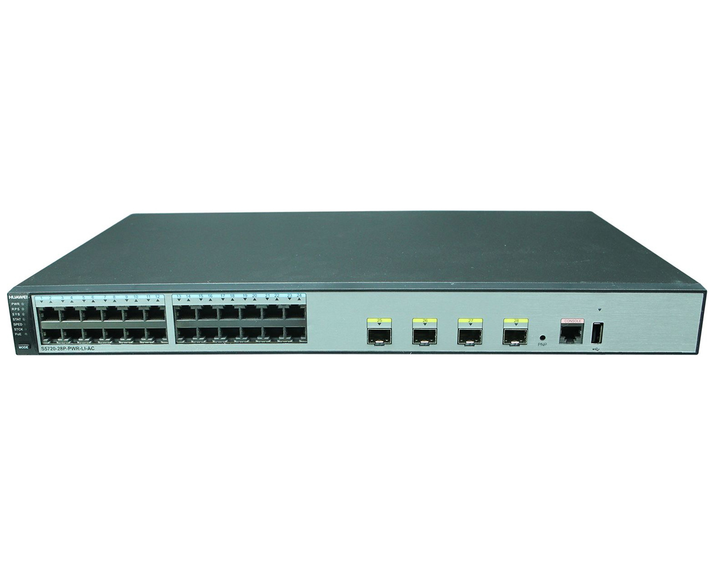 قیمت و خرید سوییچ 28 پورت + 4 پورت SFP  هواوی مدل S5720S-28P-PWR-LI-AC | نت ران